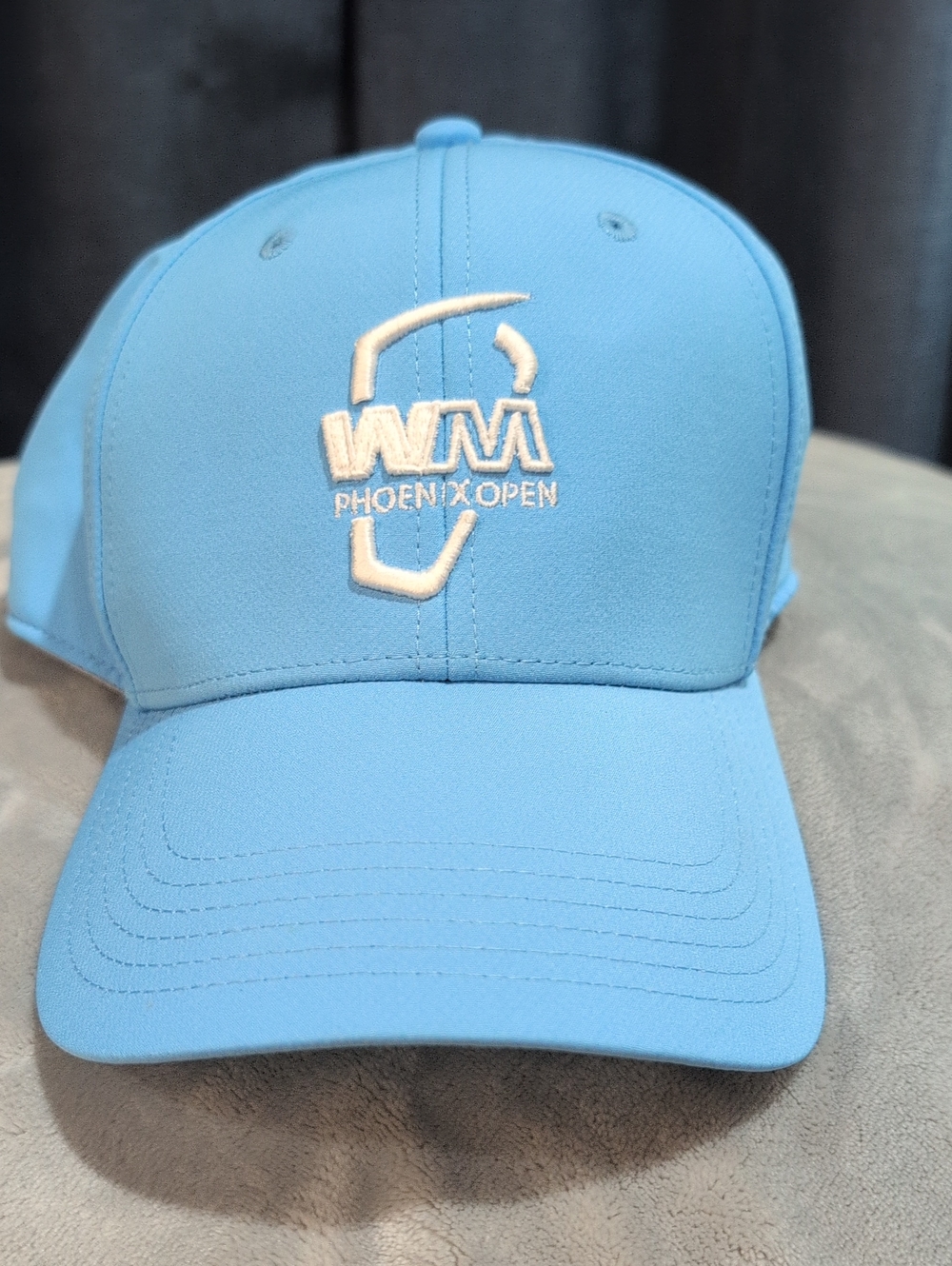 Phoenix Open Light Blue Golf Cap with Embroidered Logo